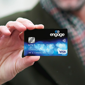 Engage Account & Visa debit card